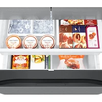 Cu. Ft. Stainless Steel 3-Door French Door Refrigerator