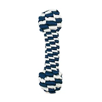 9 inch Braided Bone Toy - Navy