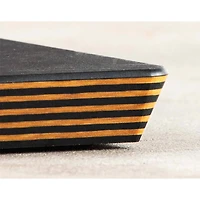 24 inch x 18 inch Big Block Series Cutting Board - Slate/Natural Cascade