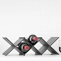 Collapsible Wine Bottle Holder - Slate