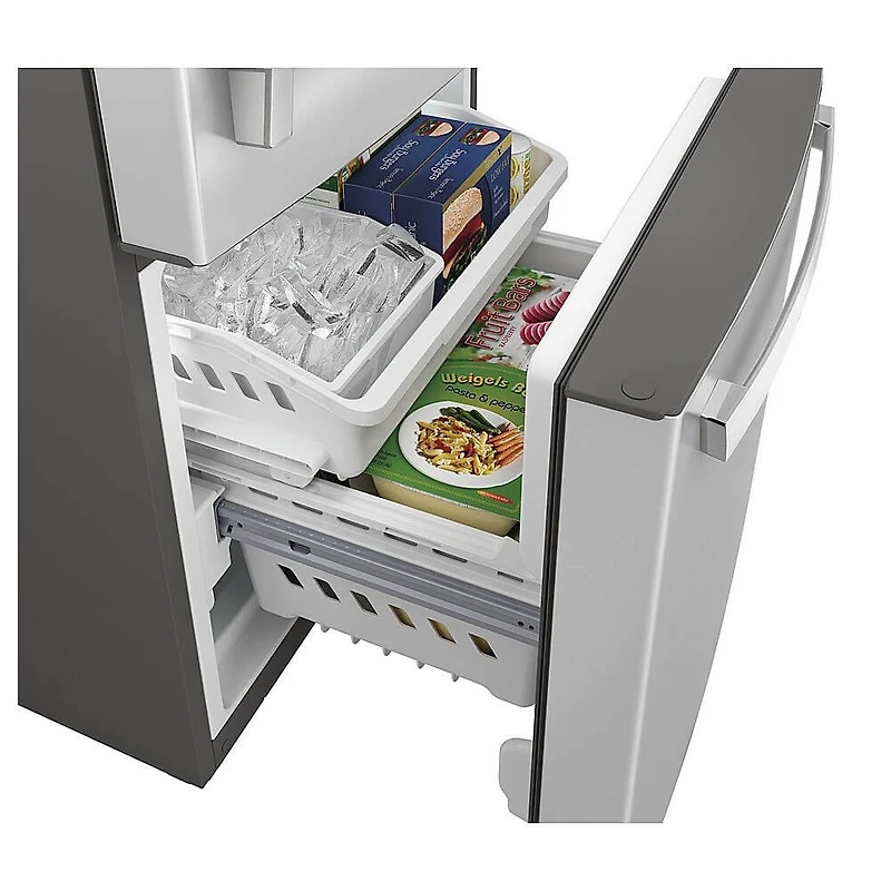 21.0 Cu. Ft. Stainless Bottom-Freezer Refrigerator