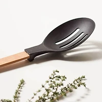 14 inch Gourmet Series Slotted Spoon - Black