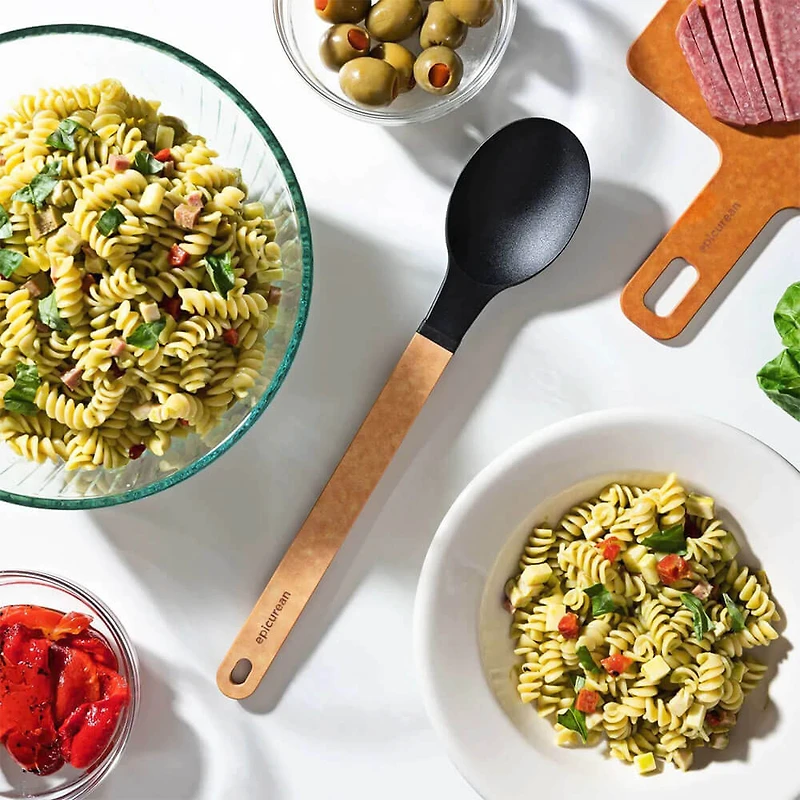 13 inch Gourmet Series Medium Spoon - Black