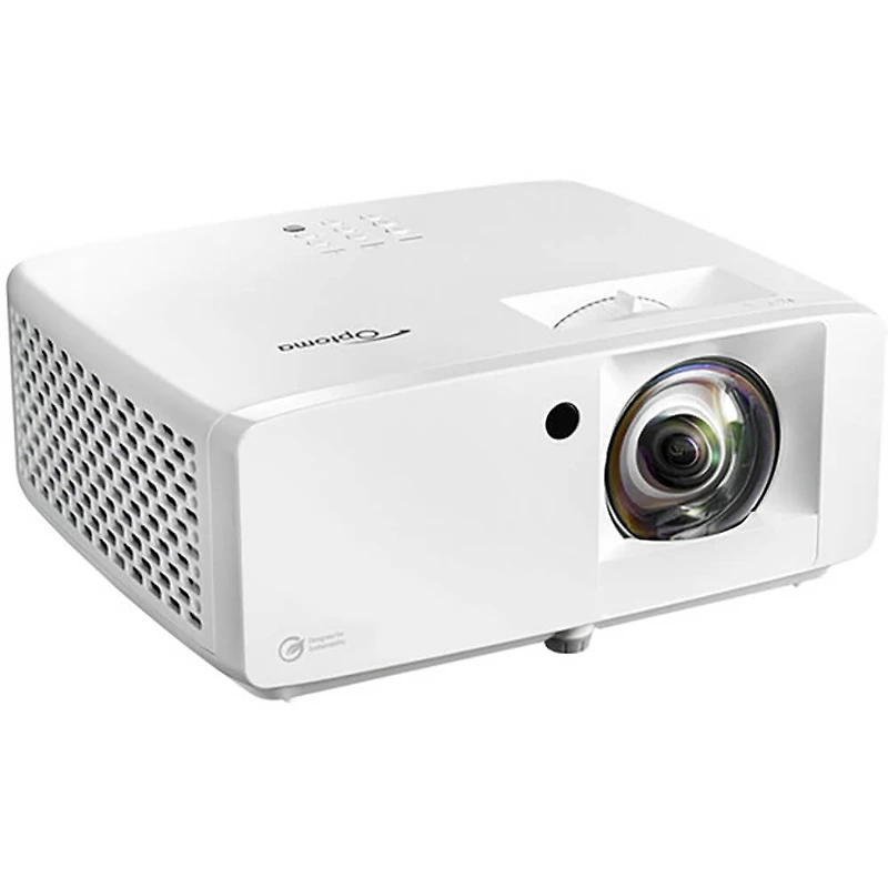 3500-Lumen UHD 4K Short-Throw Laser Projector - White