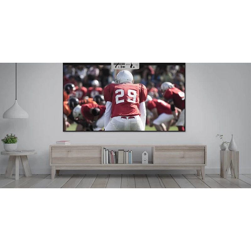 3500-Lumen UHD 4K Short-Throw Laser Projector - White