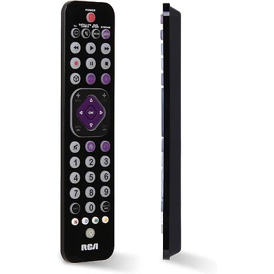 Universal Remote Control Rechargeable - Black