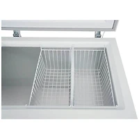 21 Cu. Ft. White Two Door Chest Freezer