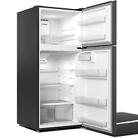 17.6 Cu. Ft. Black Top Freezer Refrigerator