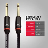 21 Ft. Prolink Bass Instrument Cable - Straight to Straight
