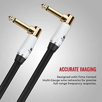 8 inch Prolink Studio Pro 2000 Instrument Cable - Right to Right