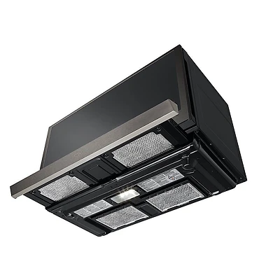 2.1 Cu. Ft. Black Stainless Over-the-Range Microwave