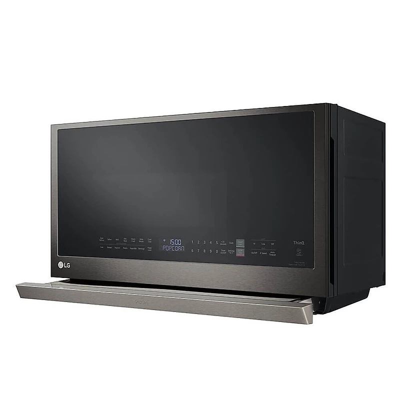 2.1 Cu. Ft. Black Stainless Over-the-Range Microwave
