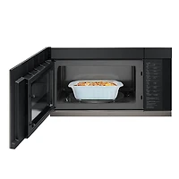 2.1 Cu. Ft. Black Stainless Over-the-Range Microwave