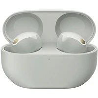 True Wireless Noise Cancelling Earbuds - White - OPEN BOX