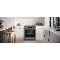 6.0 Cu. Ft. Stainless Steel Slide-In Gas Range