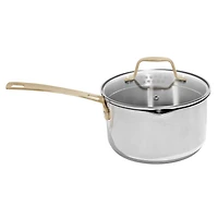 10-Piece Non-Toxic Cookware Set - Stainless Steel