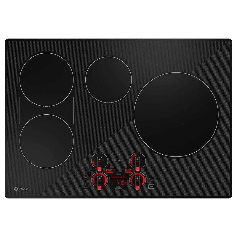 30 inch Black 4-Burner Electric Built In Cooktop