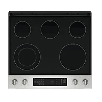 6.4 Cu. Ft. Stainless Steel Slide-In Electric Range 