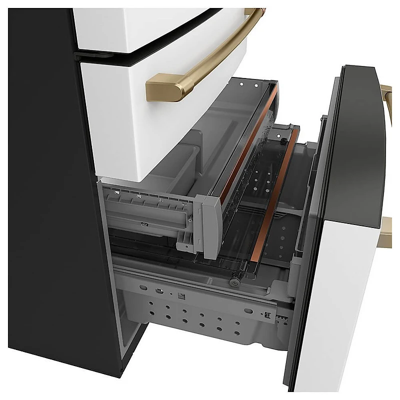 28.7 Cu. Ft. Matte 4-Door French Door Refrigerator