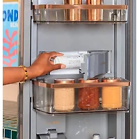 28.7 Cu. Ft. Matte 4-Door French Door Refrigerator