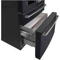 22.3 Cu. Ft. Matte Black Counter Depth French Door Refrigerator