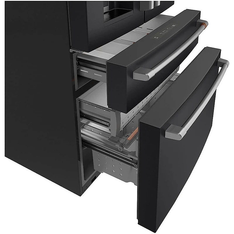 22.3 Cu. Ft. Matte Black Counter Depth French Door Refrigerator