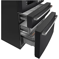 22.3 Cu. Ft. Matte Black Counter Depth French Door Refrigerator