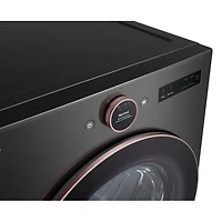 7.4 Cu. Ft. Black Steel Front Load Smart Gas Dryer