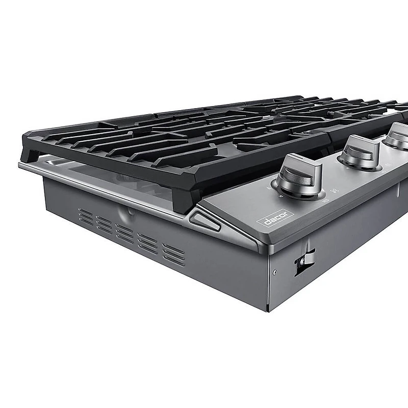 36 inch Silver Stainless Steel 5 Burner Gas Cooktop