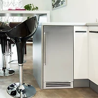 15 inch Stainless Steel Built-in or Freestanding Ice Maker