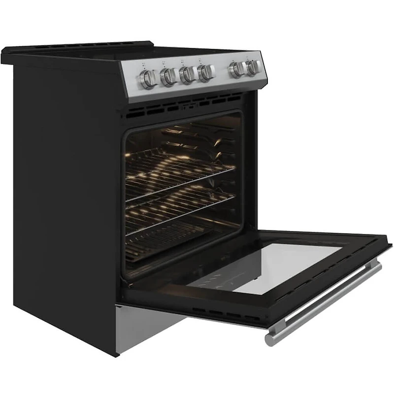 5.0 Cu. Ft. Espresso Series Stainless Steel Electric Slide-In Range