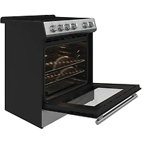 5.0 Cu. Ft. Espresso Series Stainless Steel Electric Slide-In Range