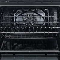 5 Cu. Ft. Leonardo Espresso Black 4 Element Electric Range