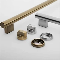 5.0 Cu. Ft. Leonardo Black Slide-In Gas Convection Range