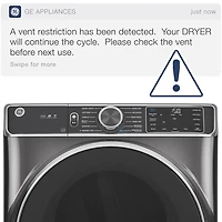 7.8 Cu. Ft. Carbon Graphite Front Load Smart Electric Dryer