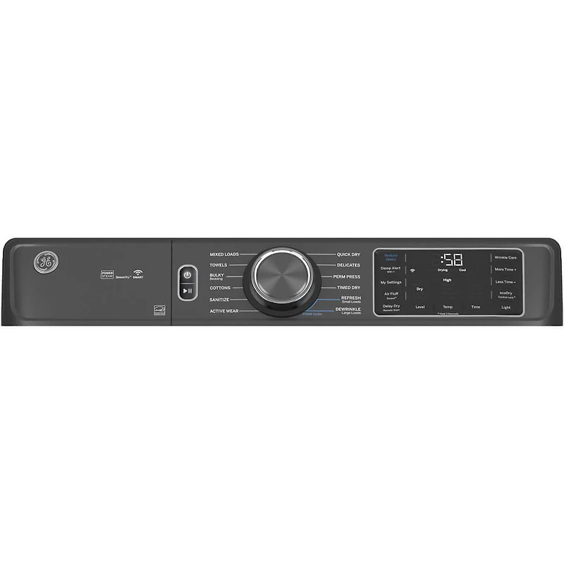 7.8 Cu. Ft. Carbon Graphite Front Load Smart Electric Dryer