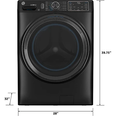 Cu. Ft. Carbon Graphite Front Load Smart Washer