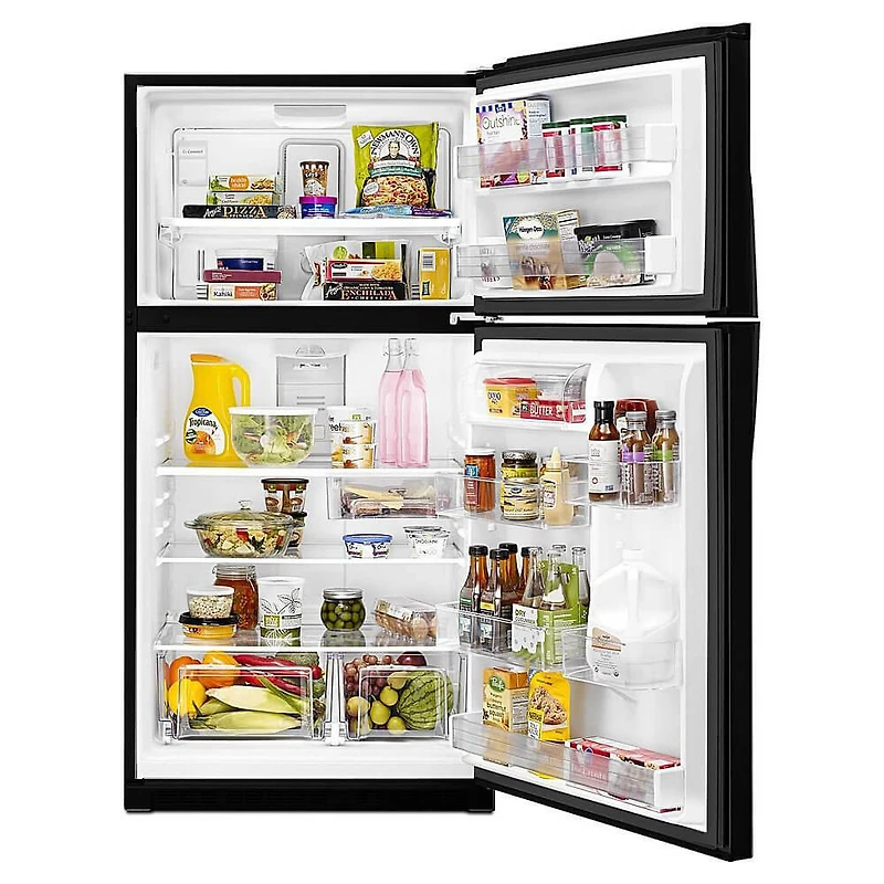 21.3 Cu. Ft. Black Top-Freezer Refrigerator