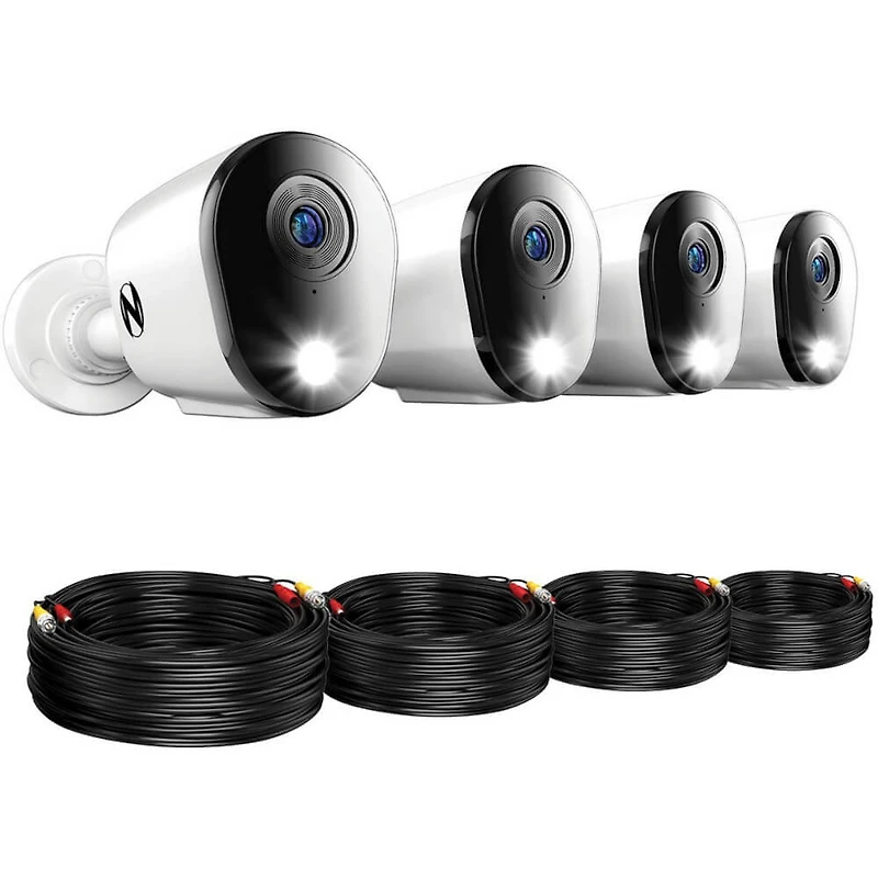 12 Channel 1440p Security System with 1TB DVR