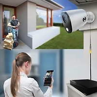 12 Channel 1440p Security System with 1TB DVR