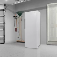 11 Cu. Ft. White Upright Freezer