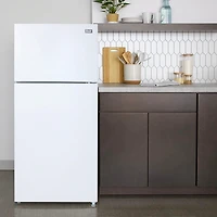 14 Cu. Ft. White Top Freezer Refrigerator - OPEN BOX