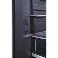 26.5 Cu. Ft. Counter Depth Stainless Steel 3-Door French Door Refrigerator