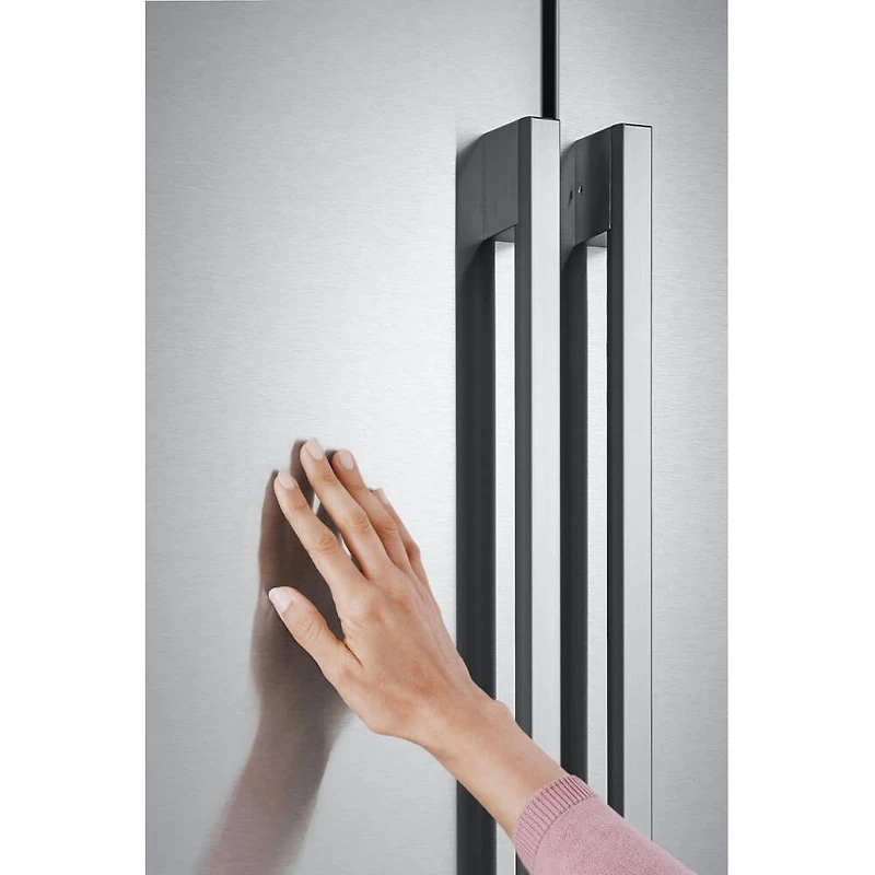 26.5 Cu. Ft. Counter Depth Stainless Steel 3-Door French Door Refrigerator