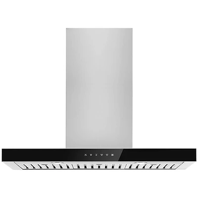 36 inch Lustre Stainless Recirculating Wall-Mount Canopy Hood