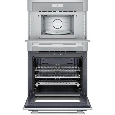 6.1 Cu. Ft. Stainless Steel Double Wall Oven with Microwave Combo