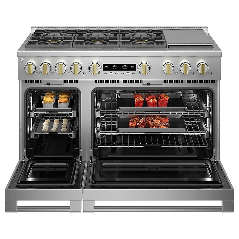 8.9 Cu. Ft. Stainless Steel Freestanding Gas Range