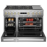 8.9 Cu. Ft. Stainless Steel Freestanding Gas Range