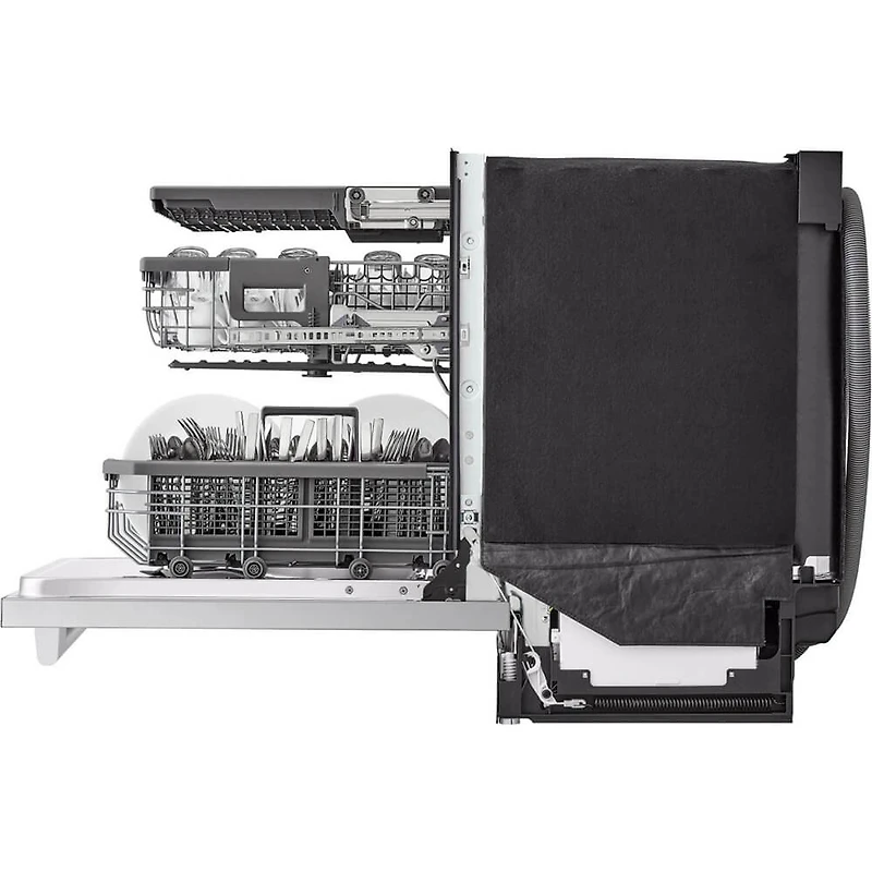 40 dBA Stainless Steel Top Control Dishwasher with PowerSteam