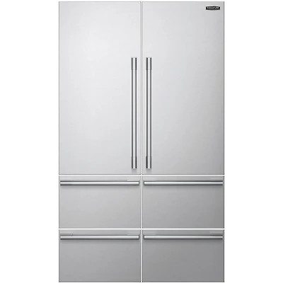 Professional Stainless French Door Panel and Handle Kit